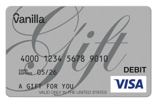 Vanilla Prepaid Gift Card 100€